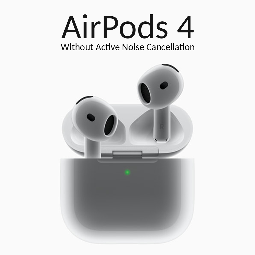 Apple AirPods 4 Earbuds (Without ANC) | Le Vend Online | Maldives