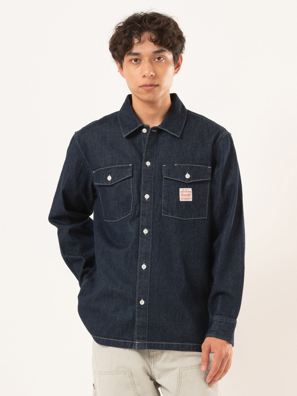 WORKWEAR ワーカーシャツ ダークインディゴ – リーバイス®公式