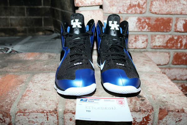 The Collection: Kentucky Wildats PEs with LeBron 9 Away Edition