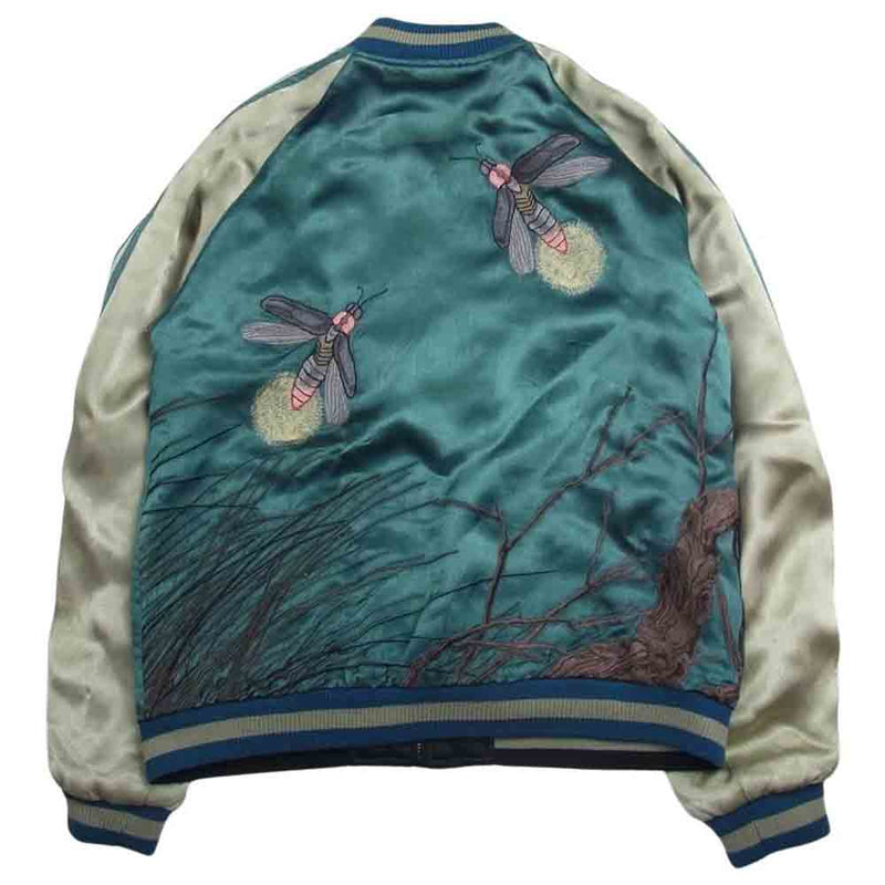 花旅楽団蛍、カエル朝顔スカジャン