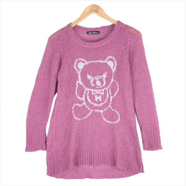 HYSTERIC GLAMOUR ヒステリックグラマー 0123NS05 ファックベア モヘア