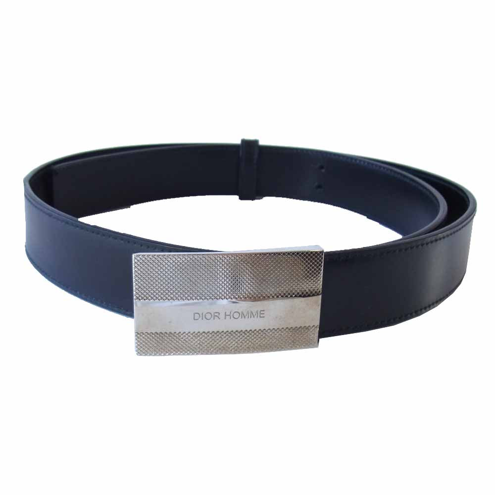 Dior HOMME◇ベルト/レザー/ブラック/メンズ DIOR HOMME ディオール