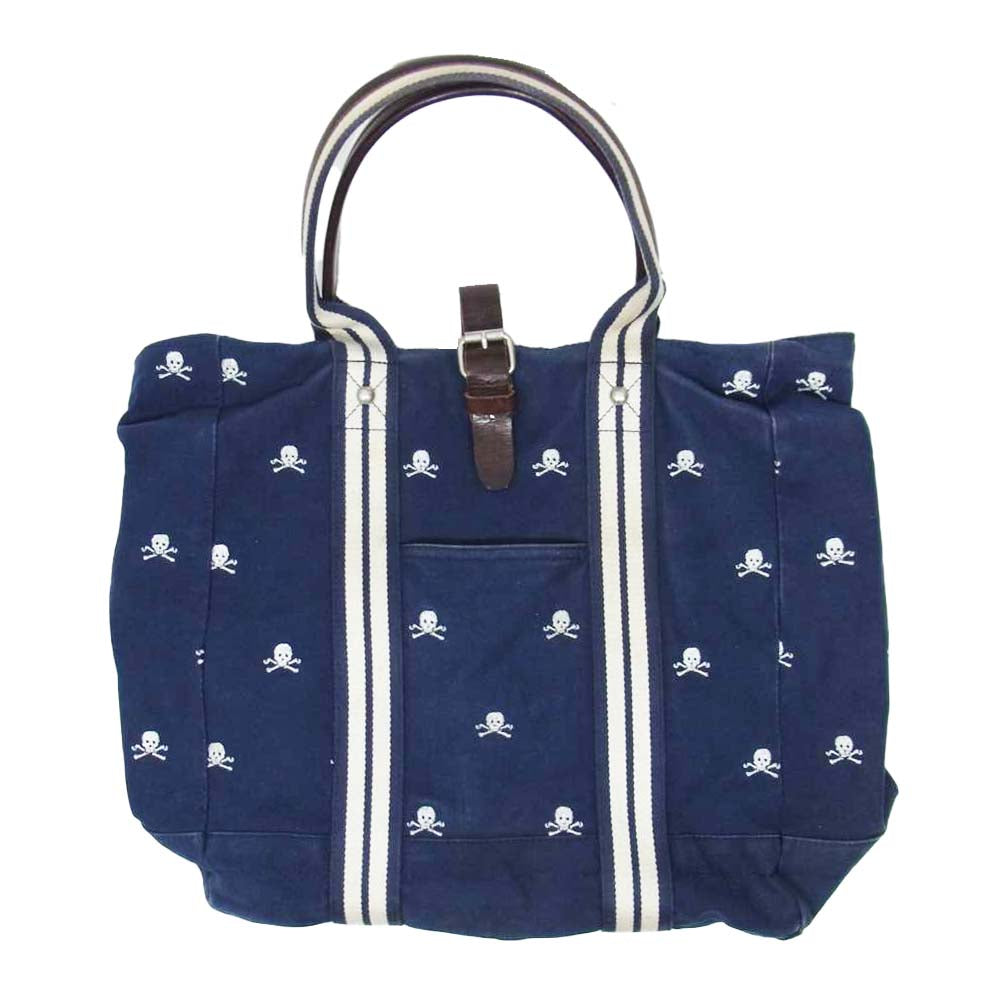 RALPH LAUREN ラルフローレン RUGBY ラグビー スカル刺繍 トート