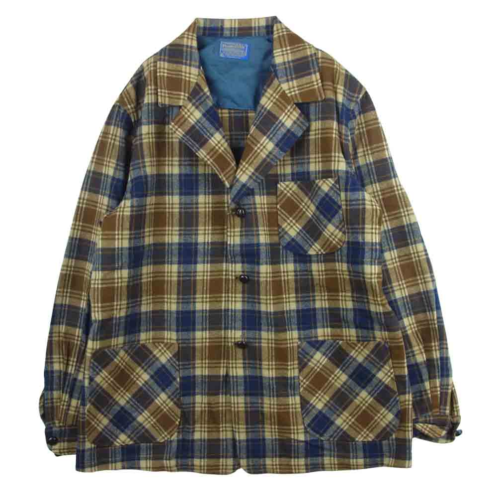 PENDLETON ペンドルトン ヴィンテージ 70s USA製 ウール チェック柄