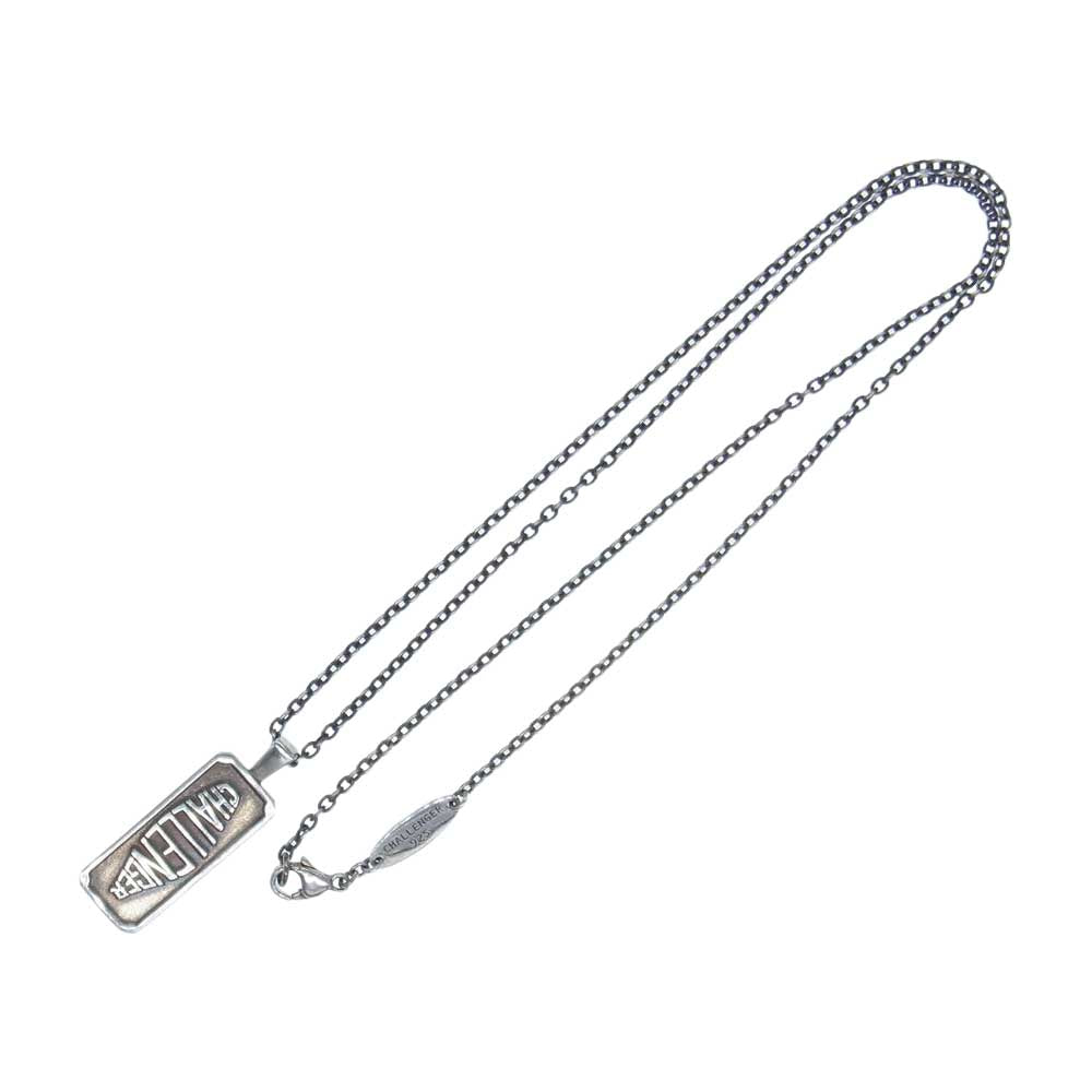 CHALLENGER チャレンジャー 挑戦 プレート ネックレス シルバー系