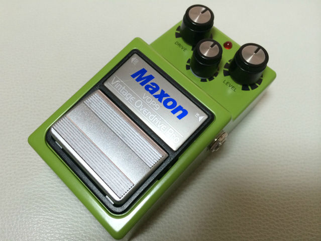 ☆ペダル検証 第63弾 Maxon VOP9 Vintage Overdrive Pro編