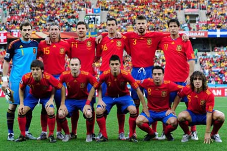 2010W杯 グループH 第1戦 スペイン代表 vs. スイス代表 : パチュースを