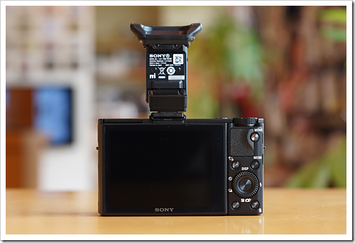RX100M2」＋電子ビューファインダー「FDA-EV1MK」商品レビュー