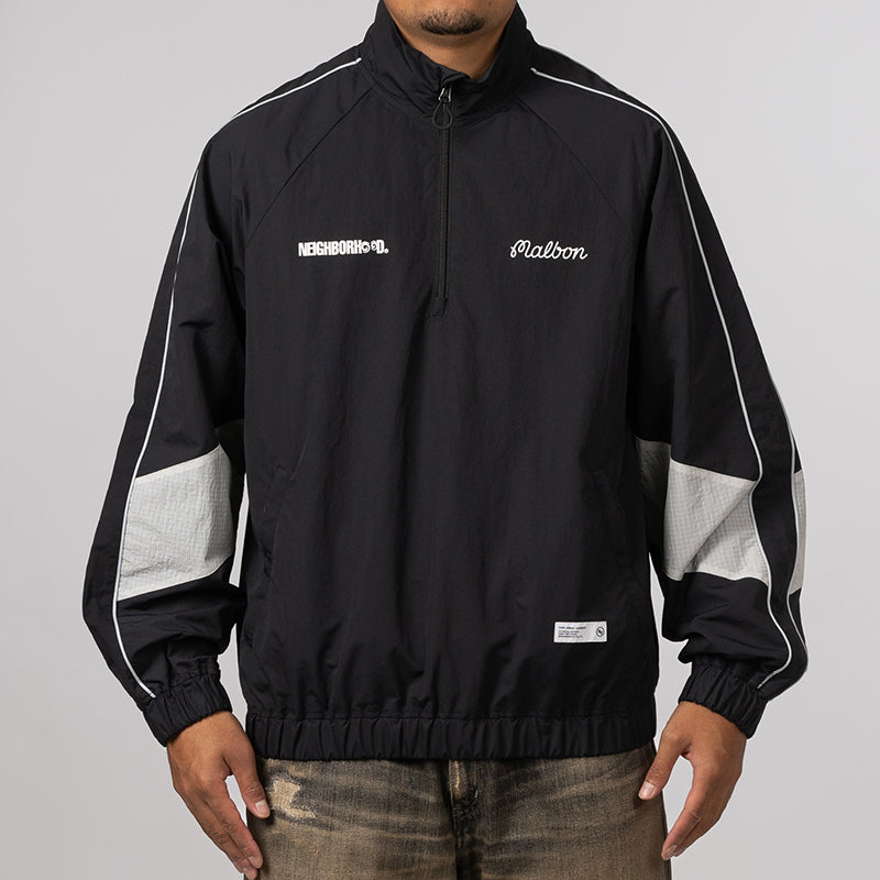 NH X Malbon Golf . Quarter Zip Jacket - Black – LOADED