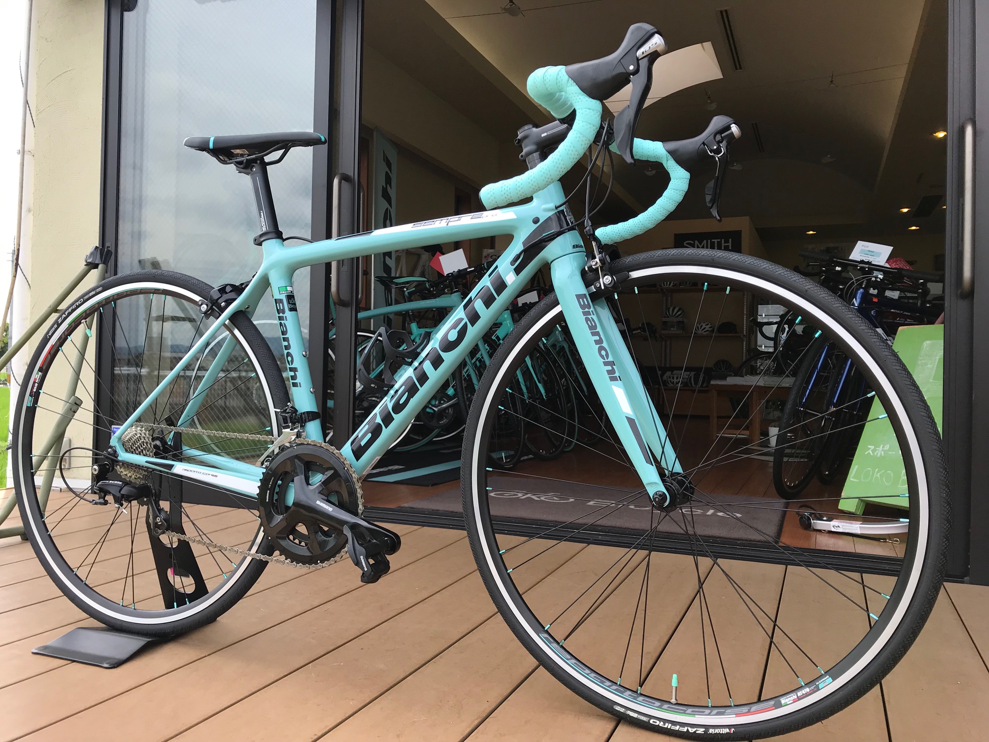 7/13 BIANCHI 2018 SEMPRE PRO 105 | LOKO Bicycle