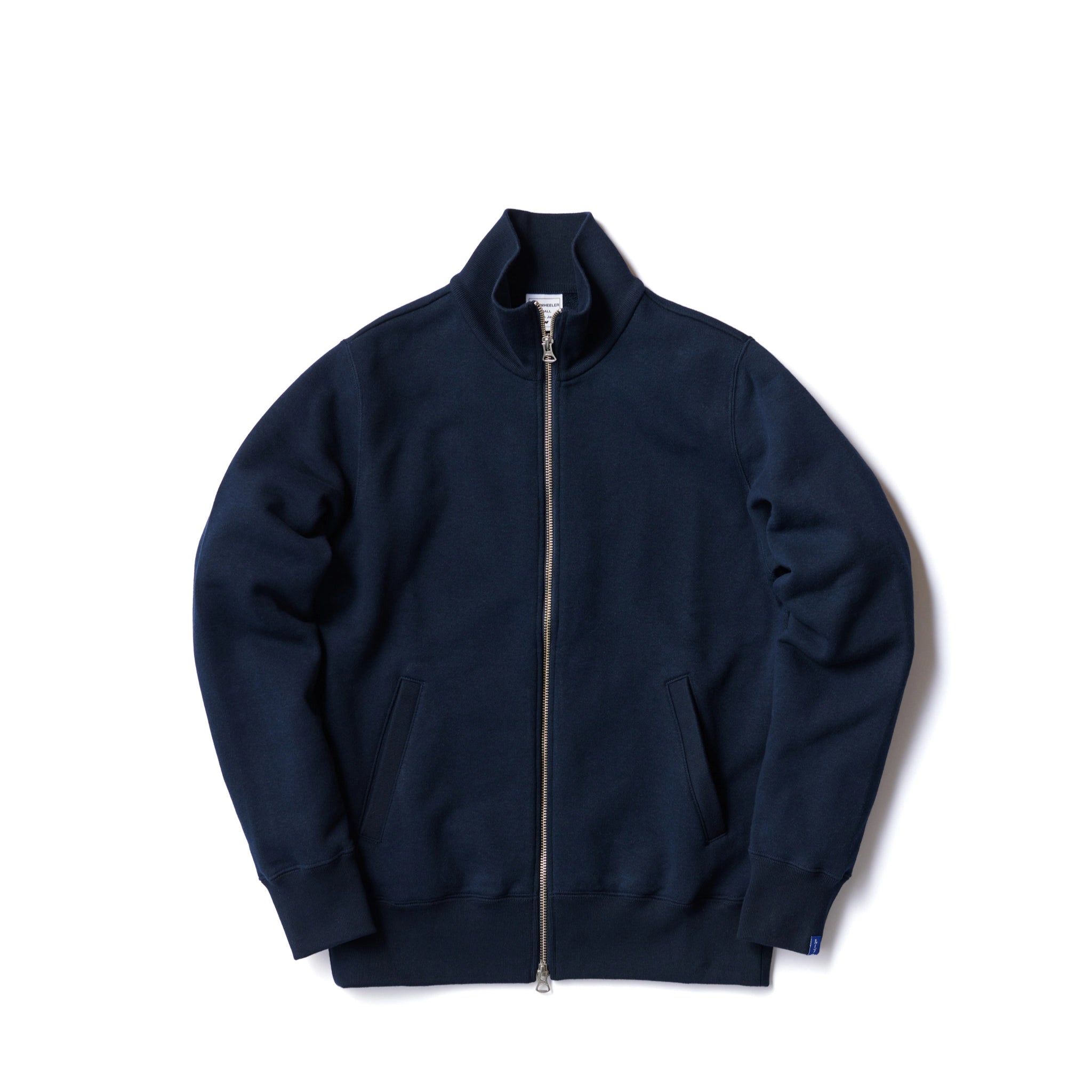 Loopwheeler LW79 吊り編みトラックジャケット マリン（ネイビー