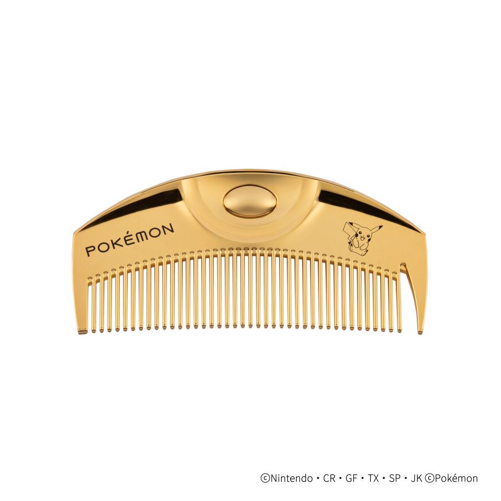 【新品未開封】ラブクロム　ツキ　テツキ　ゴールド　K24GP LOVECHROME（ラブクロム） 公式 (R)K24GPテツキ ゴールド 美髪コーム