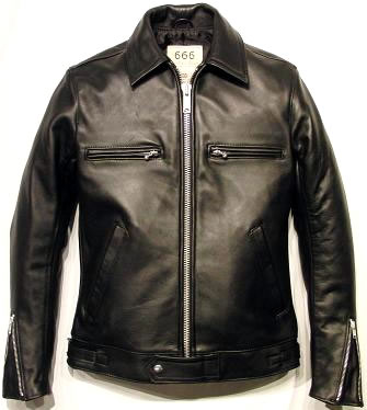 LJM-17 666xMY WAY MAN シングルレザージャケット シドジャン