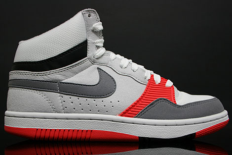 Nike Court Force Hi Basic Grey Infrared - Purchaze