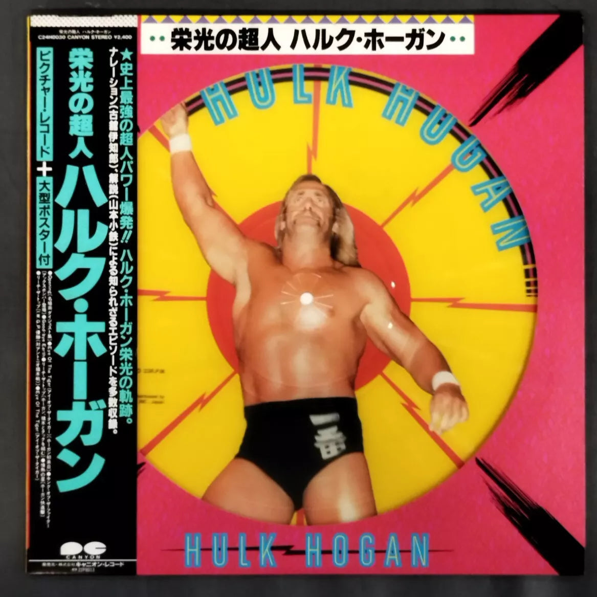 1982ハルク・ホーガン ポピー スーパープロレスラー当時物Hulk Hogan