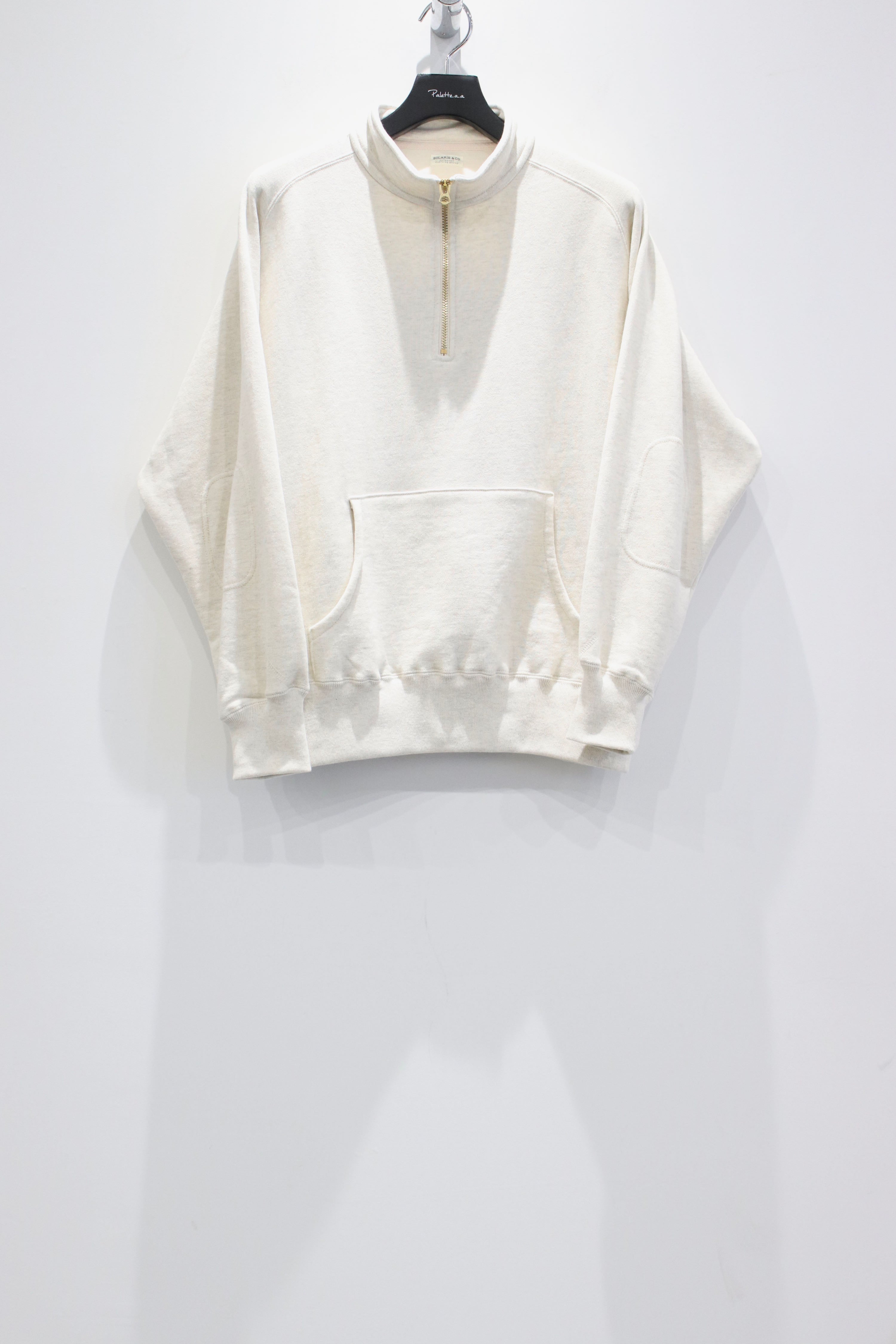 SOLARIS(ソラリス)のHALF ZIP SWEAT “RICKSON” OATMEALの通販｜PALETTE