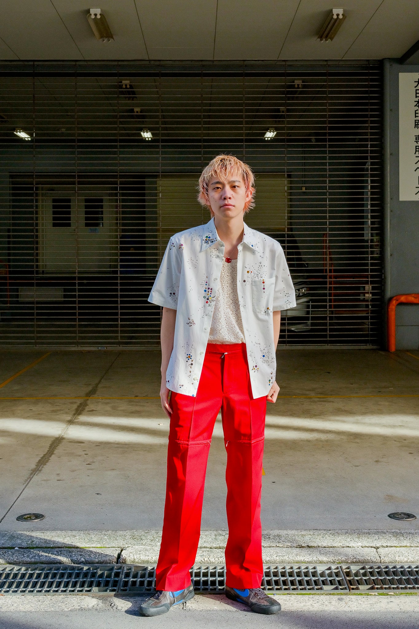 MASU(エムエーエスユー)のGALAXY SHORT SLEEVE SHIRT WHITEの通販