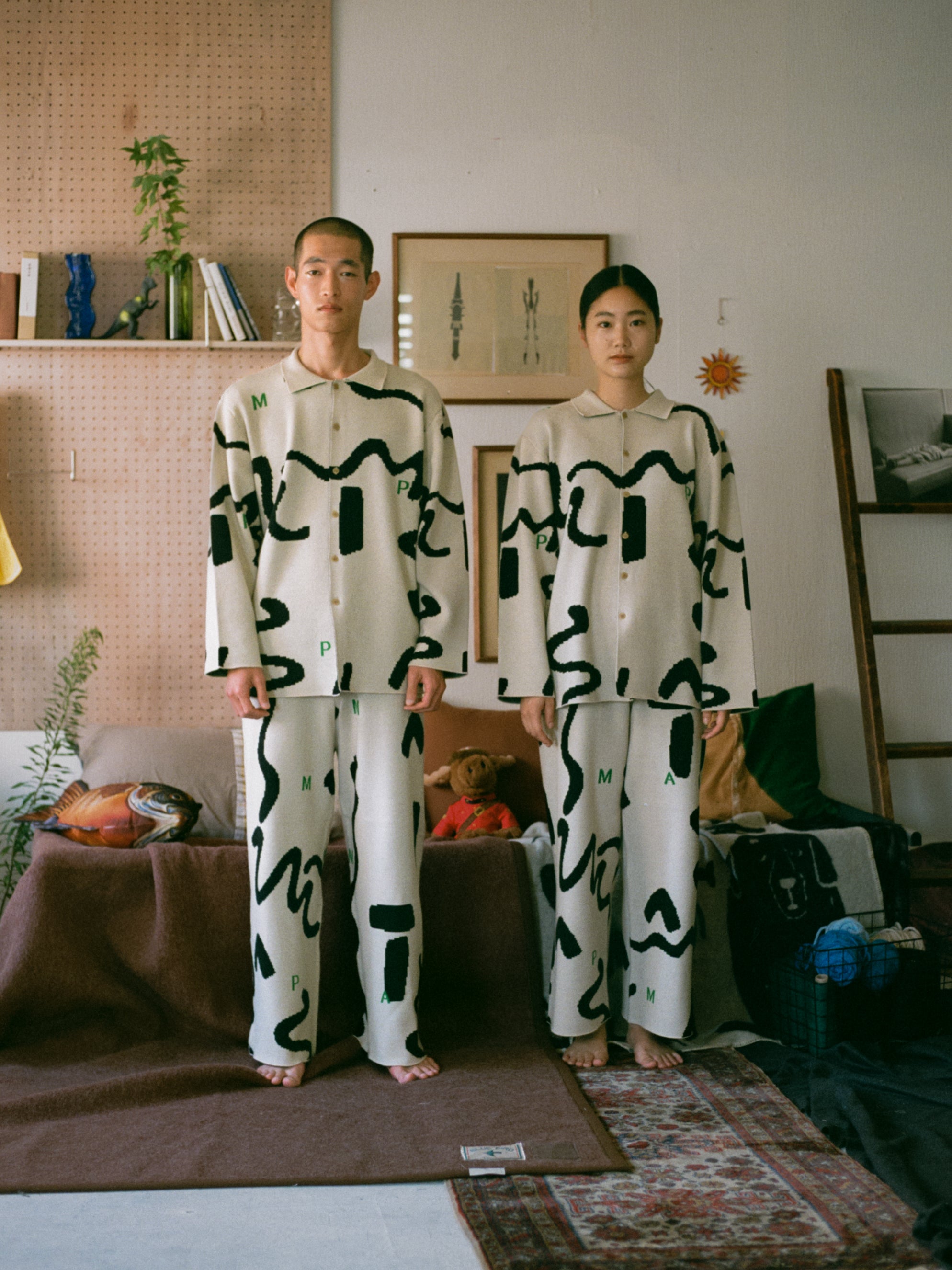 thanks sea knit pajamas TOPS – pamm.officialstore