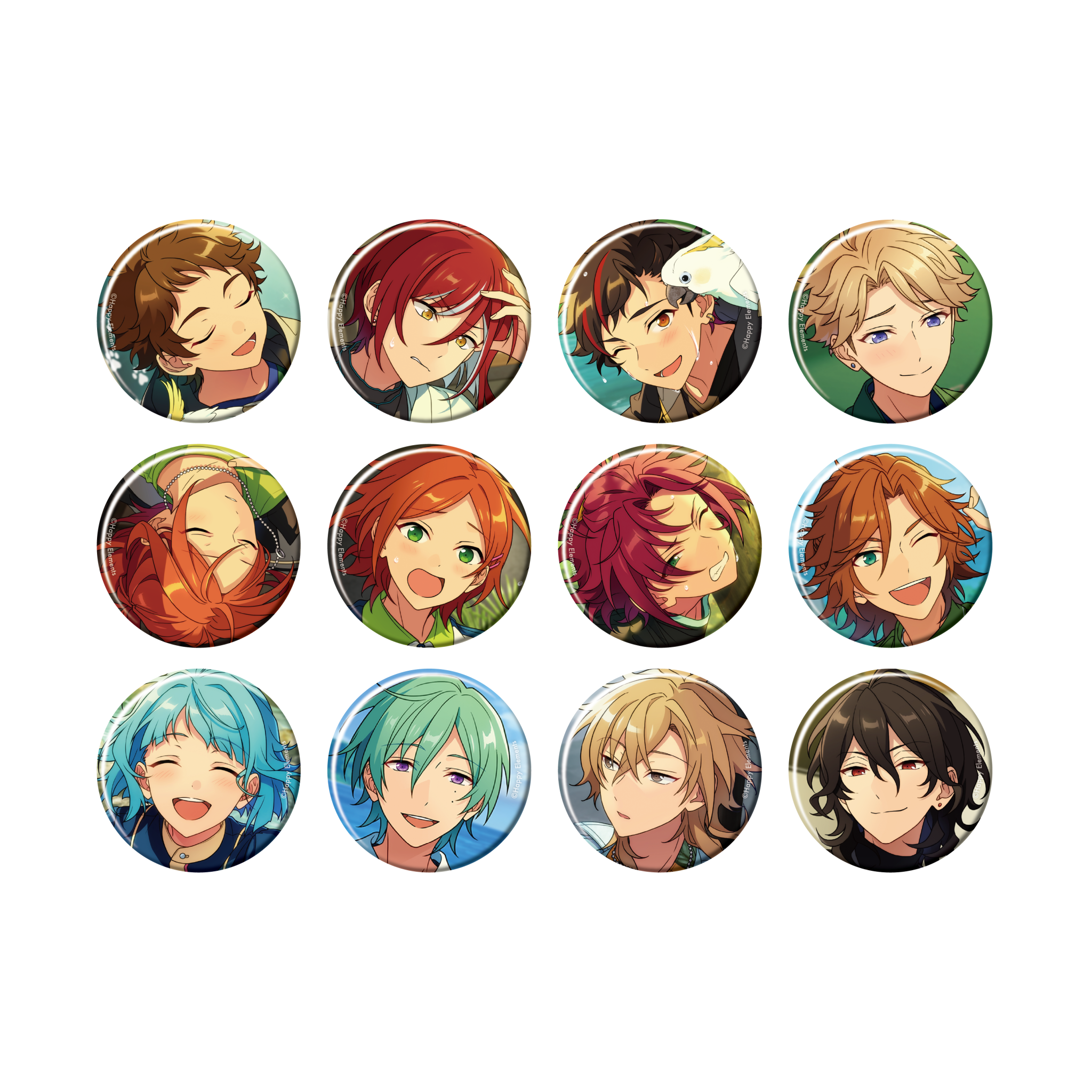 コレクション缶バッジ［2025 Jul.］-Casual Side-（BOX） – pattythree