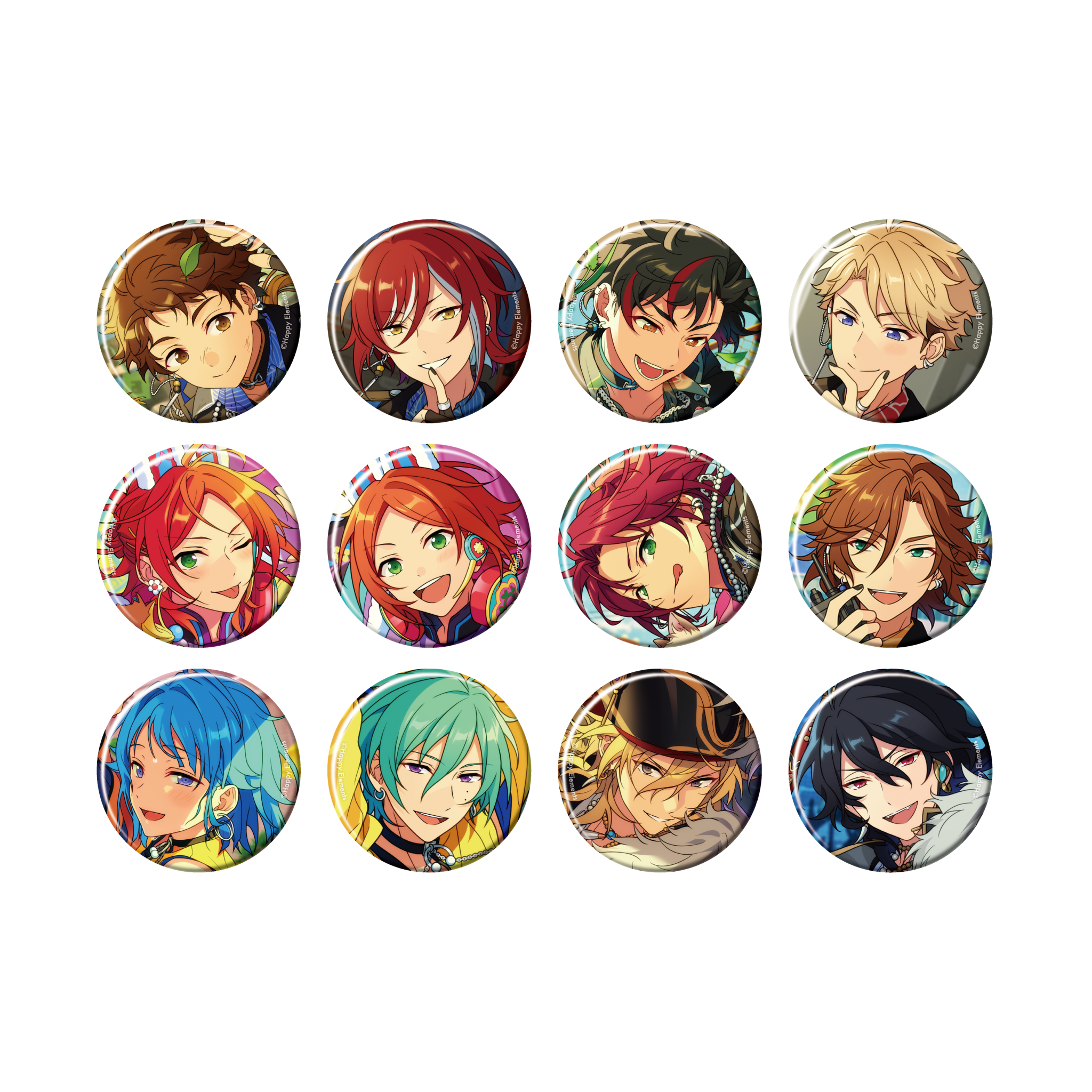 あんスタ イベコレ 2023 Spring ブライダル 缶バッジ 漣ジュン あん