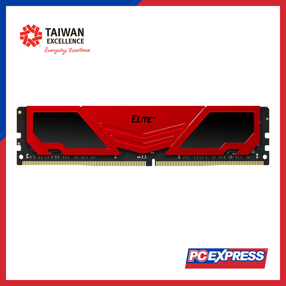 TEAMGROUP 16GB DDR4 3200MHz ELITE Desktop Memory - Red – PC Express
