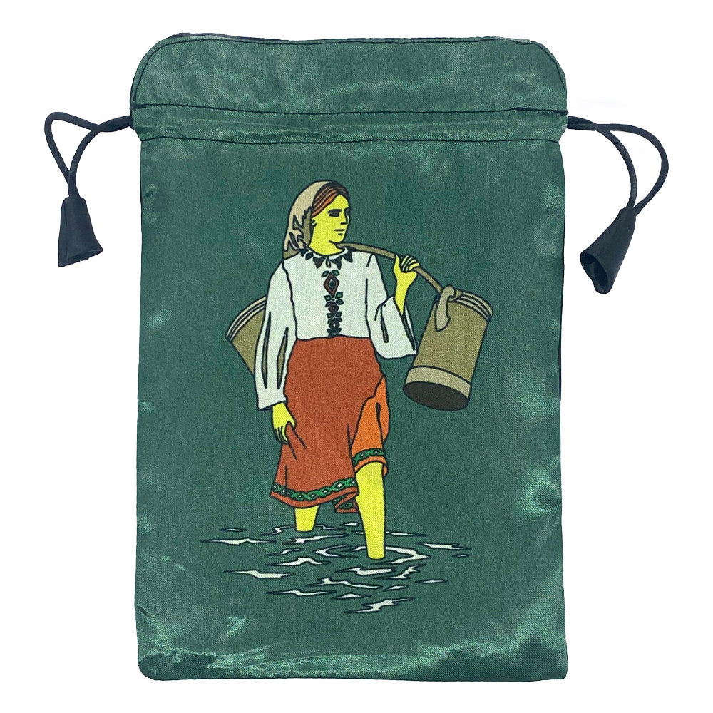 Pouch for Glory to Ukraine Tarot (2 of Cups) – Pentagram Publishing