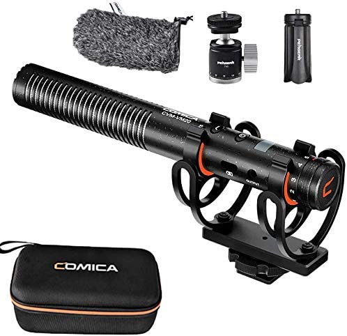 Comica CVM-VM20 ショットガンマイク スーパーカーディオイド