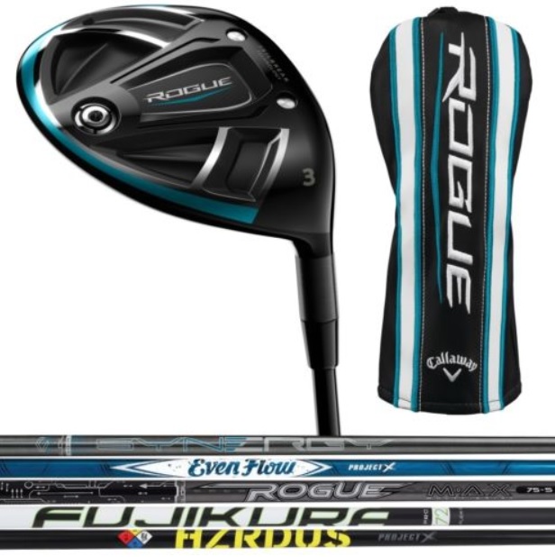 2モデル比較 キャロウェイ ローグとサブゼロ フェアウェイウッド