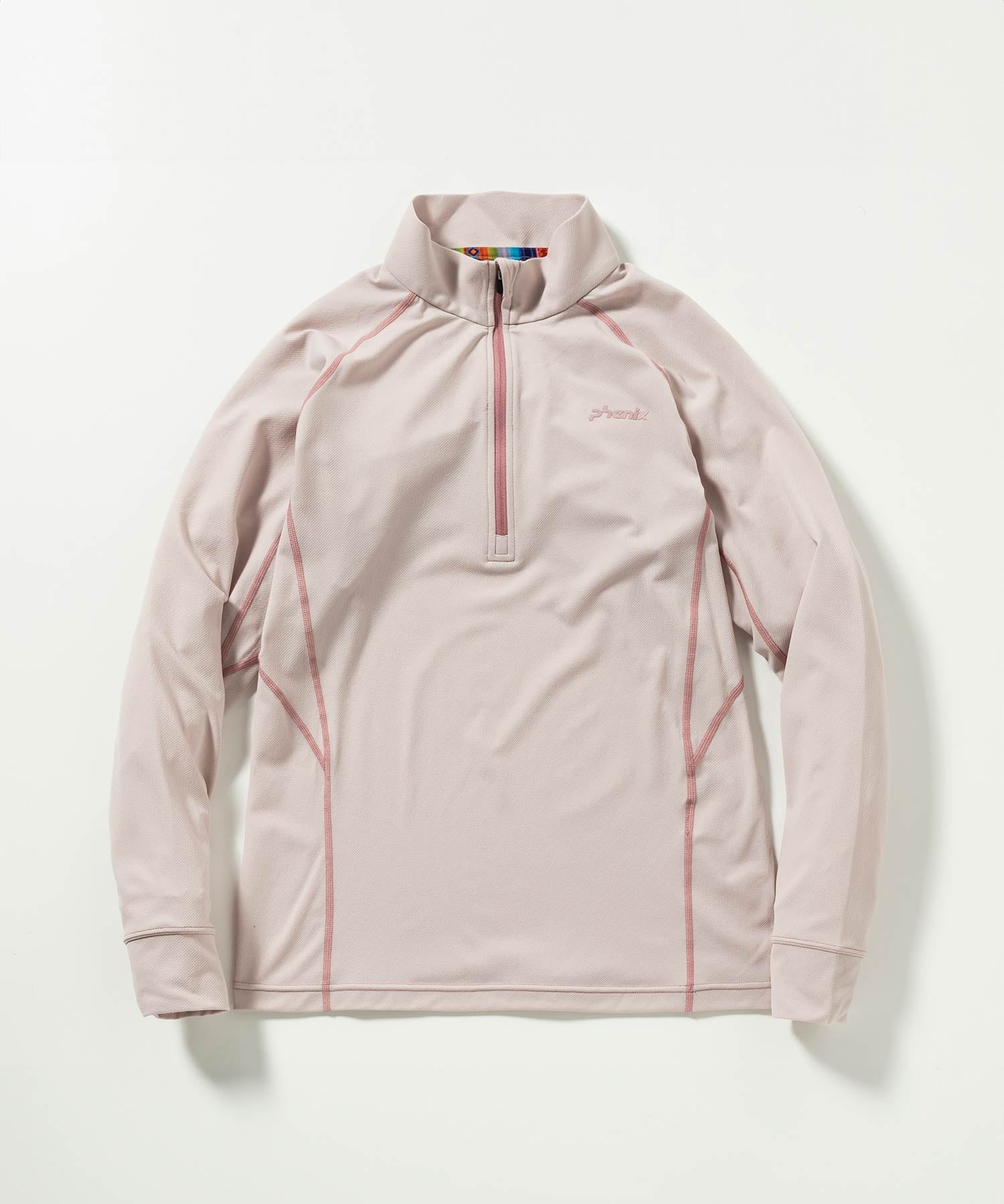 WOMENS】ハーフジップ長袖Tシャツ レディースTシャツ 速乾 ストレッチ