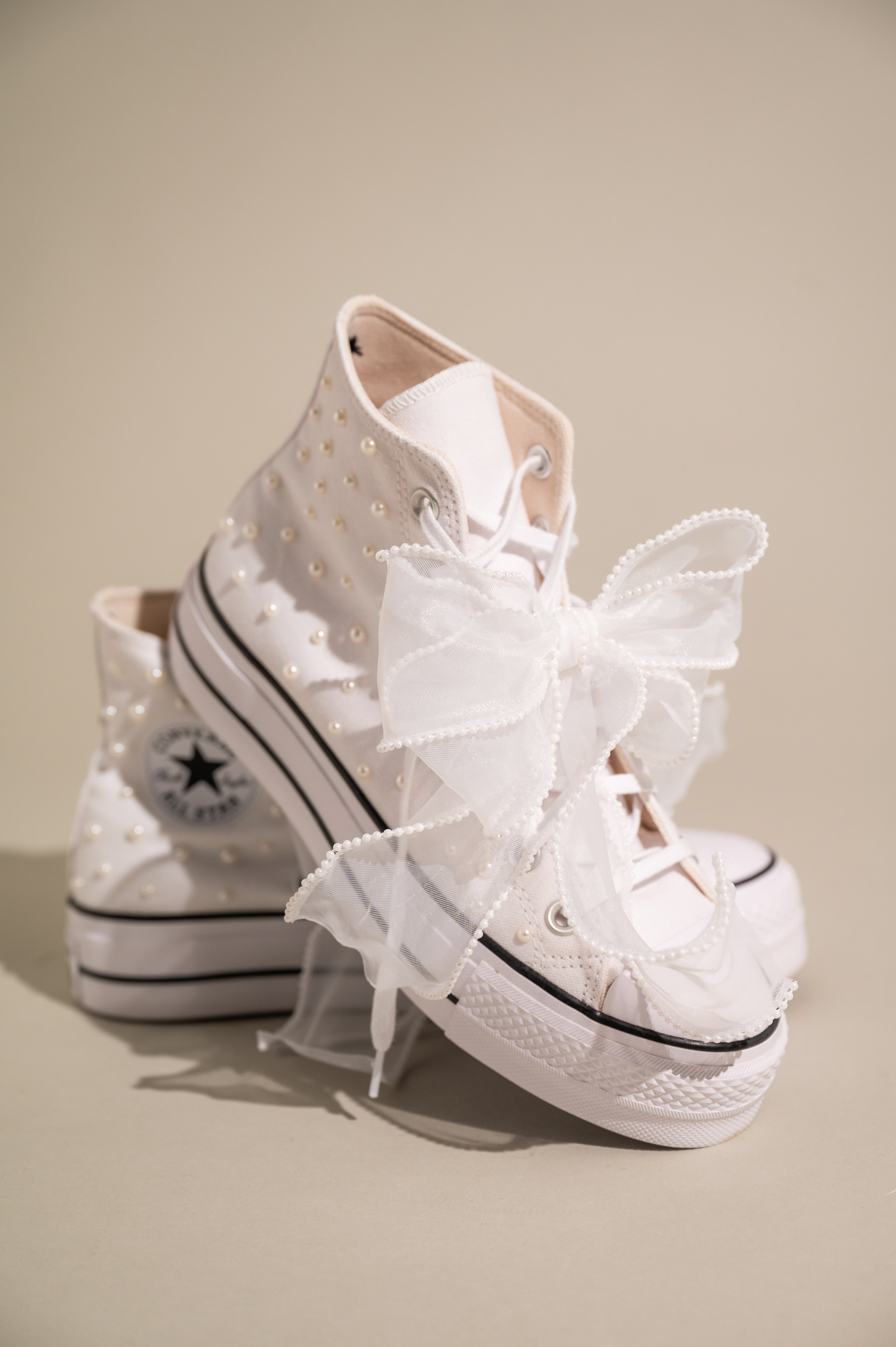 Custom Bridal Sneakers - Fairy Tale Converse