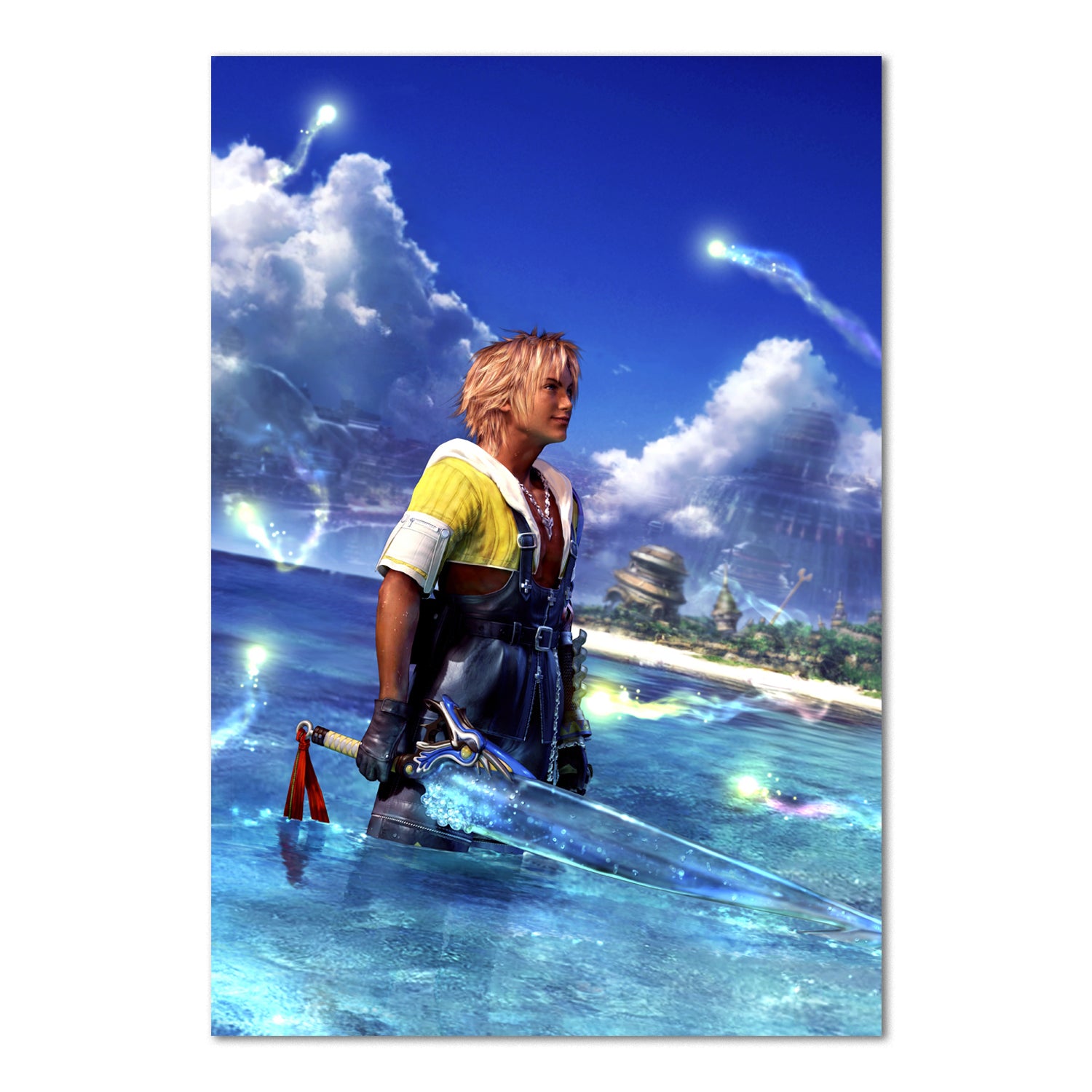 Final Fantasy X (10) Poster Tidus Key Art Square Enix | Pira Boxes