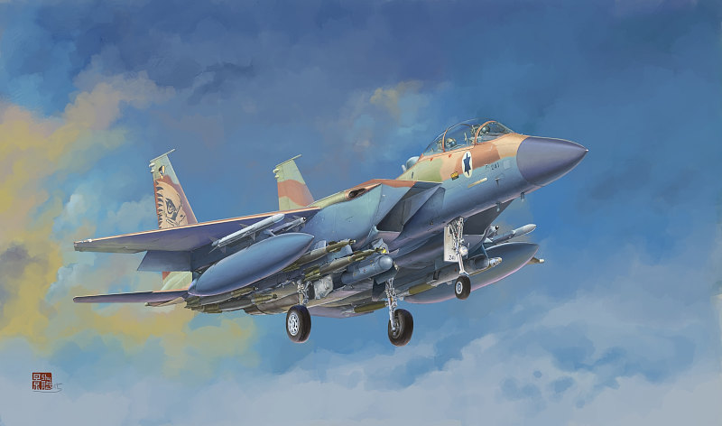 L4816 1/48 イスラエル空軍 F-15I ラーム – ピットロード