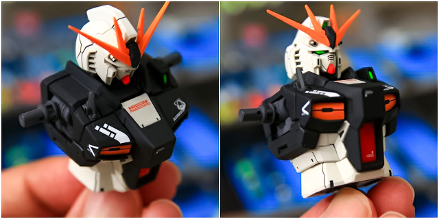 RG 1/144 ニューガンダム・九龍仕様 W16【ぷらもっち】