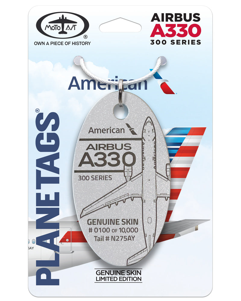 American Airlines® A330 – MotoArt PlaneTags