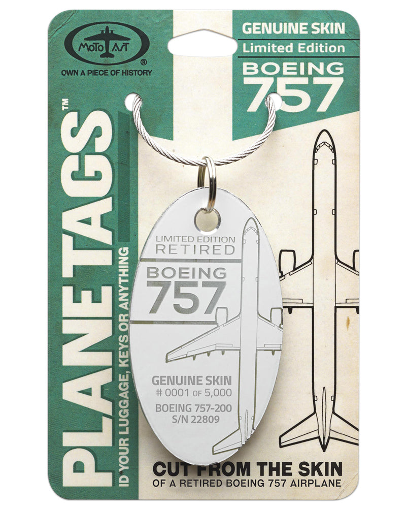 Boeing 757 PlaneTag – 602DL – MotoArt PlaneTags