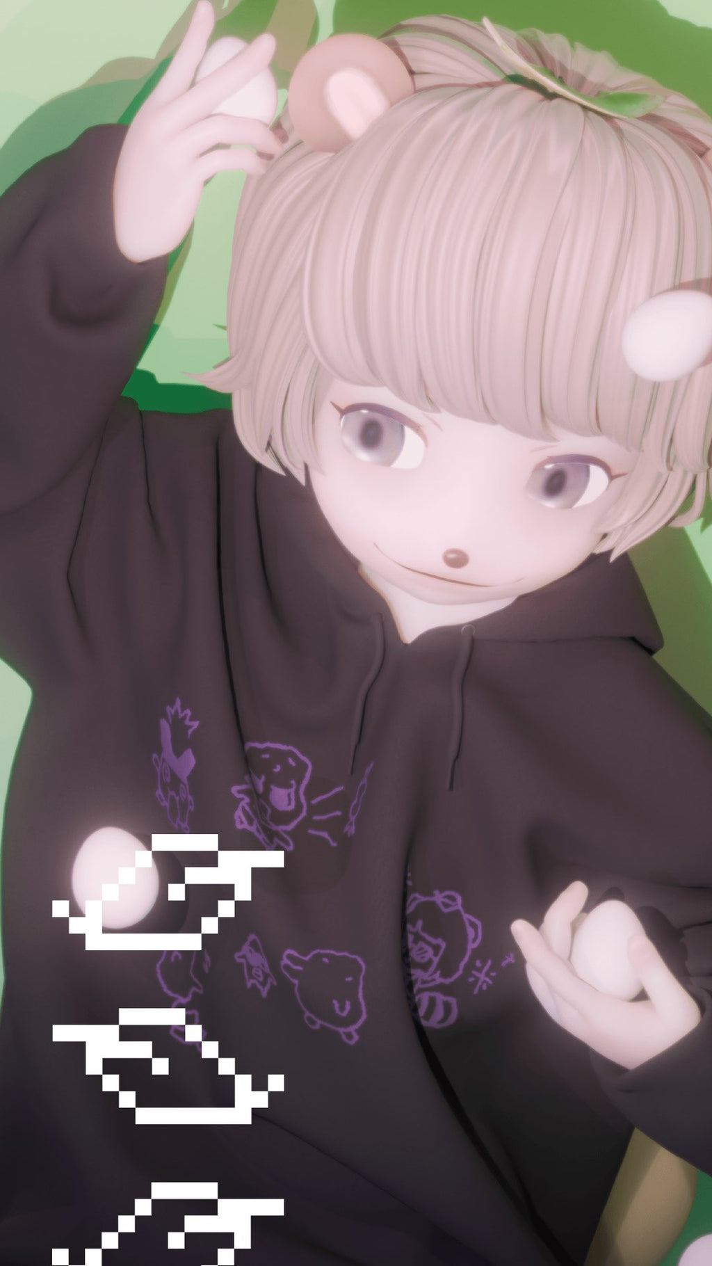 Tamagotchi×POKOPEA パーカー – 狸豆商店