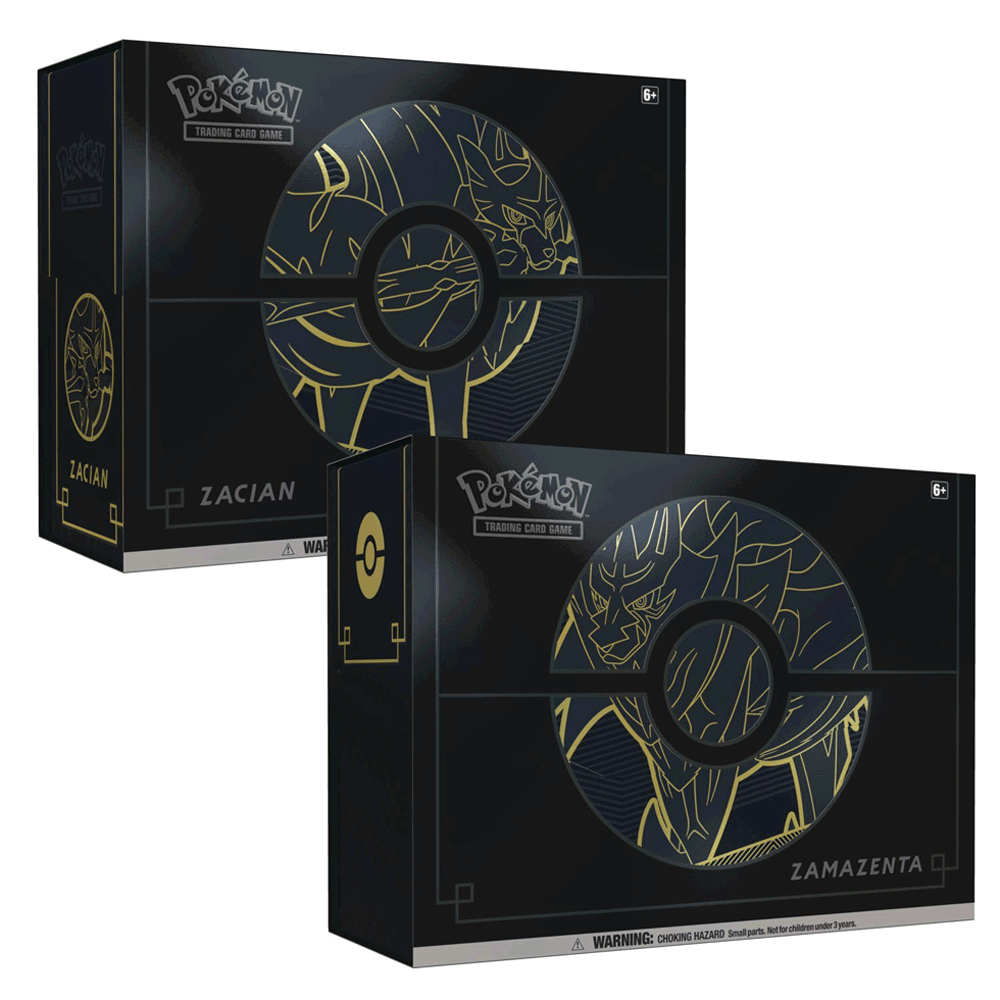 Sword & Shield Elite Trainer Box Plus—Zacian or Zamazenta