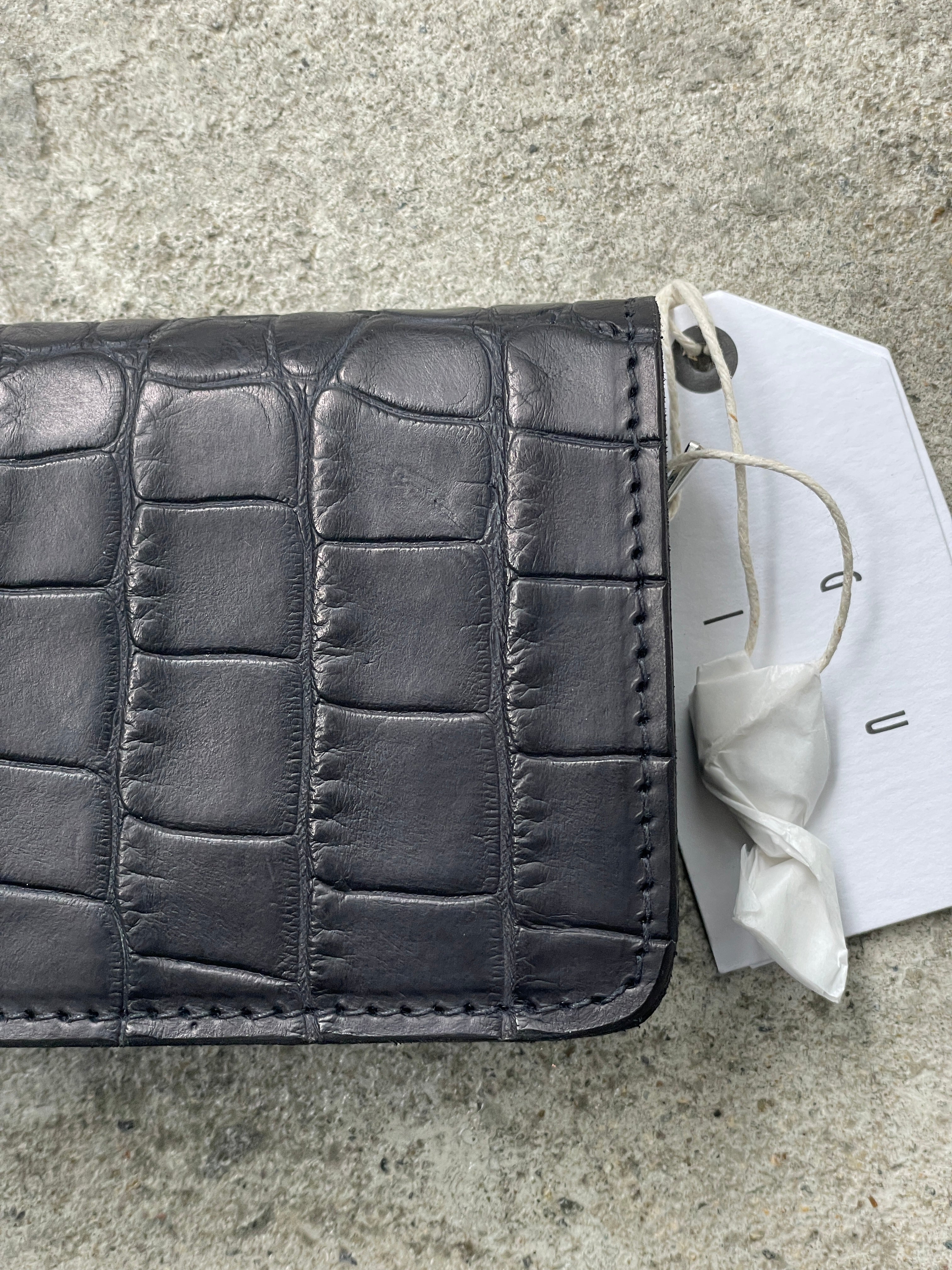 GUIDI : C8 ALLIGATOR MISSISSIPPIENSIS ZIPPED WALLET – prasthana