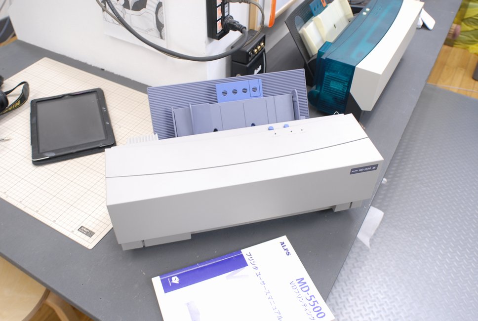 ALPSドライプリンター追加しました | プロ・フィット社外記