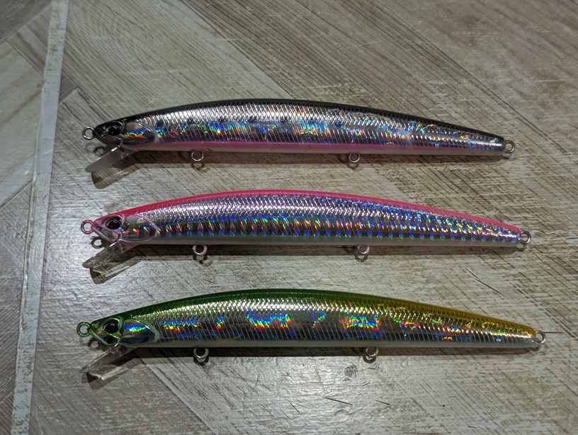 海サクラマス、アメマスで使ったミノーの紹介 - Rau_fishing