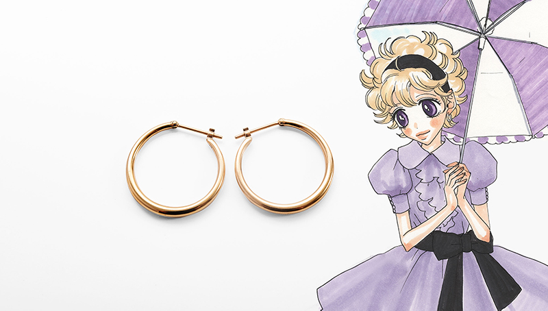 5月14日まで！『シュガシュガルーン』のピアスを再現した「ルーン