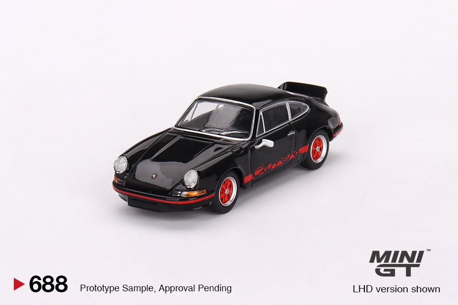 MINI GT MGT00688-R 1/64 ポルシェ 911 カレラ RS 2.7 ブラック/レッド