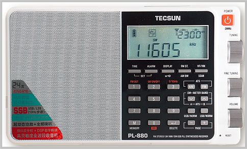 PL-880でTECSUNの中華ラジオはソニーを超えた