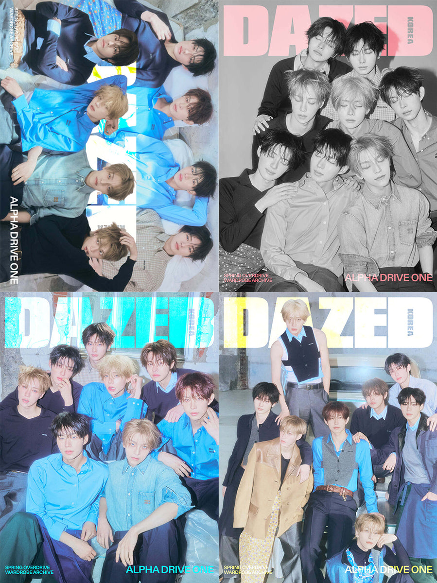 送料込/和訳付]【表紙:ALPHA DRIVE ONE】韓国雑誌「DAZED & CONFUSED
