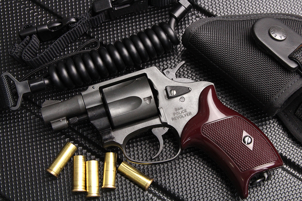 マルシン 8mm ポリスリボルバー 2インチ ガスガン