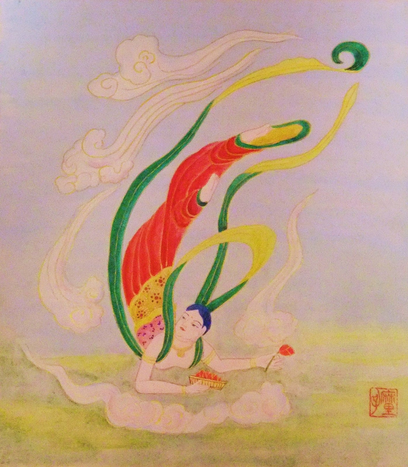 飛天: relax and happy