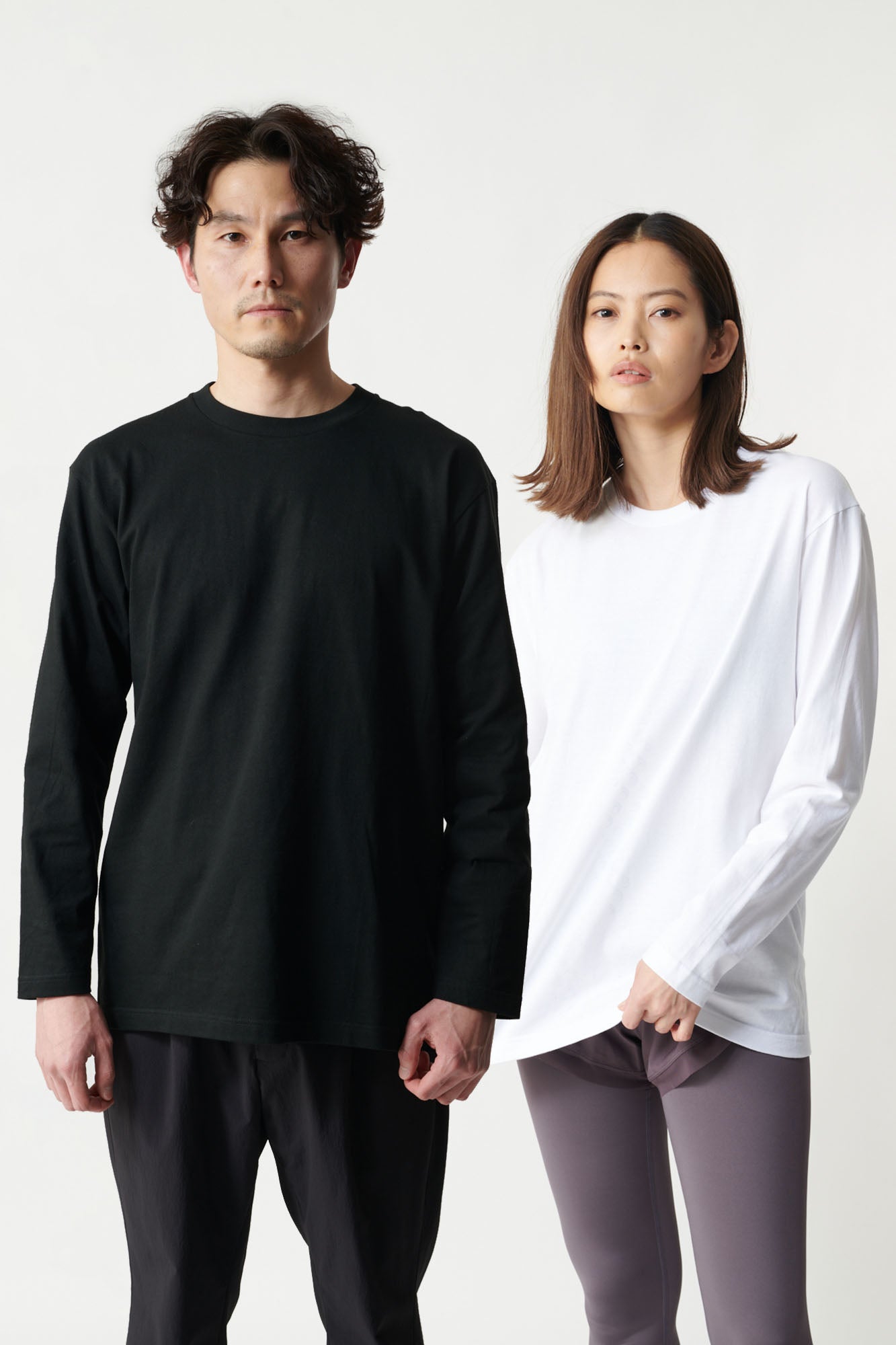 男女兼用＞ リライブシャツ［長袖無地］ 【コットン】｜〈公式〉リライブ