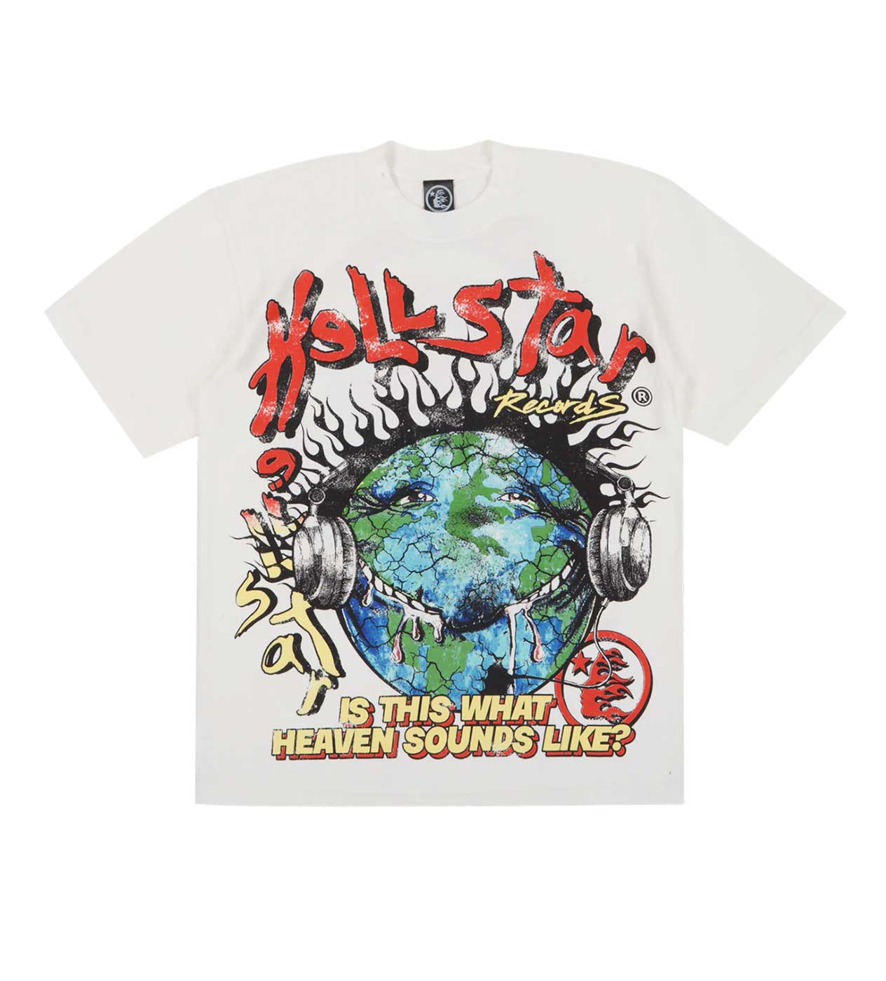 Hellstar Studios Heaven On Earth Cream Tee | Restock AR