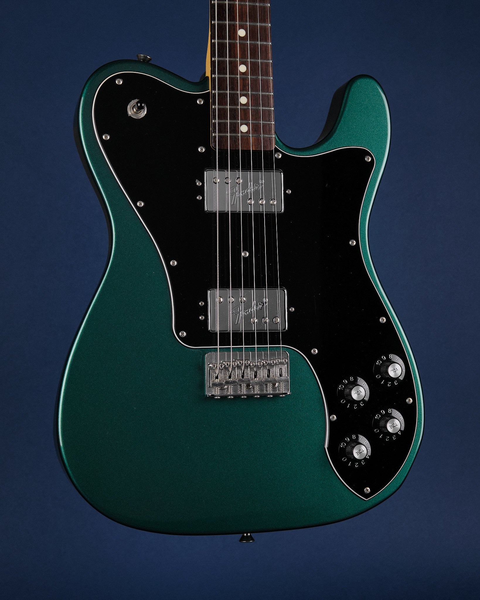 2020 Fender MIJ Hybrid Telecaster Deluxe Sherwood Green – Replay