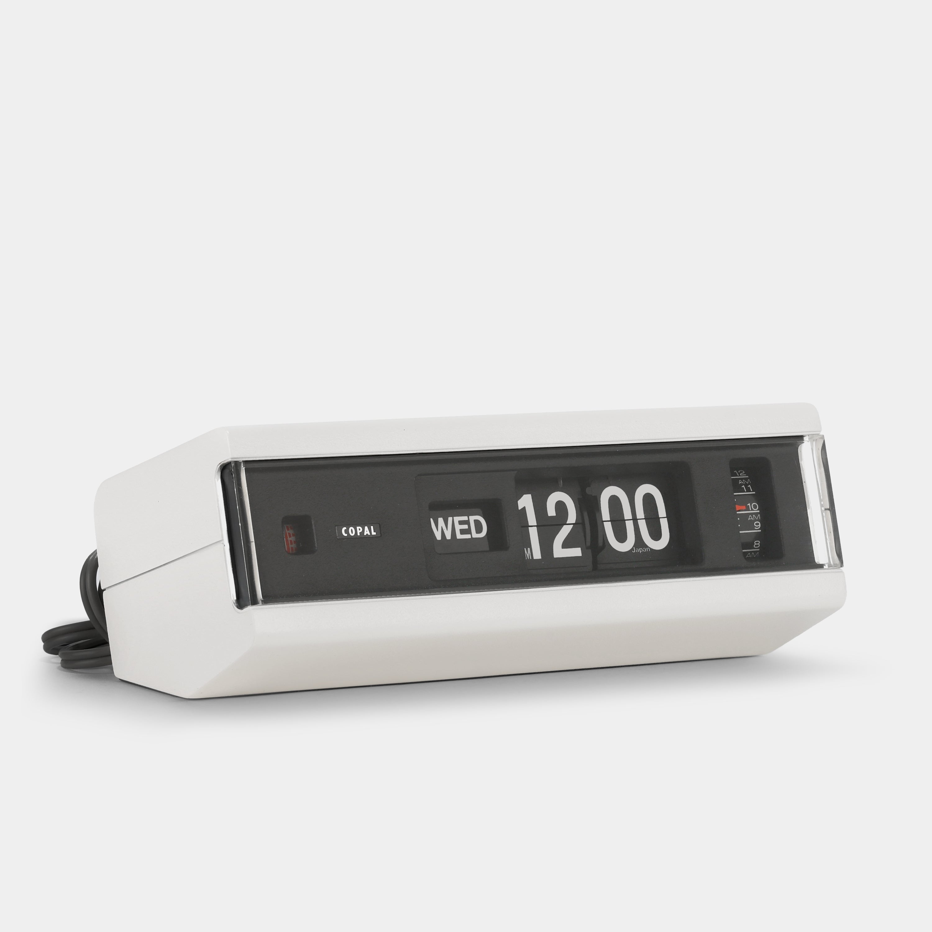 Copal Model 229 White Alarm Flip Clock